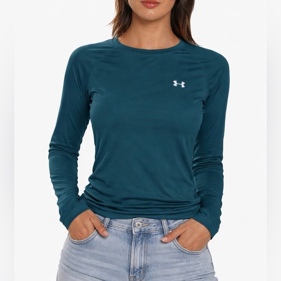 Under Armour Tops - Under Armour Dark Teal Long Sleeve Top
